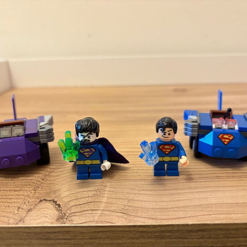 Lego superhero set Superman vs. Bizaro Mighty Micros 76068 used