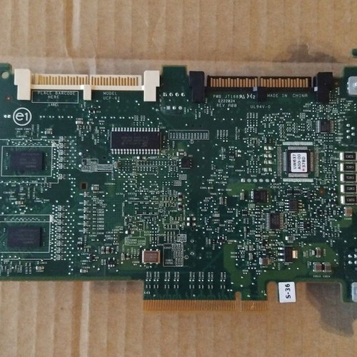 Dell Perc 6i E2K-UCP-61 UW637 PCI-E Raid Controller Card like new