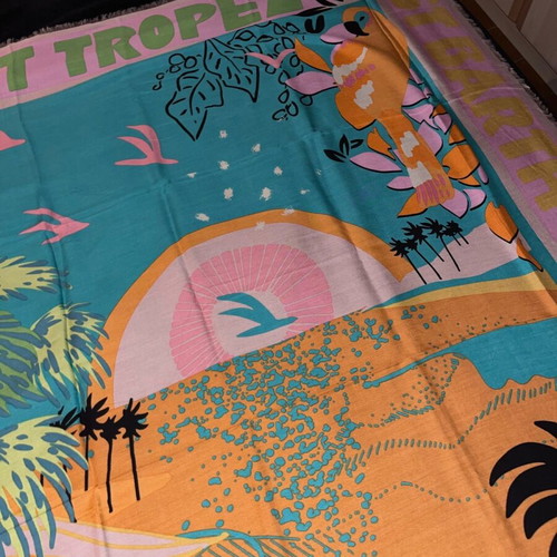 Wild Country foulard scarf new, multicolored, 130x130 cm