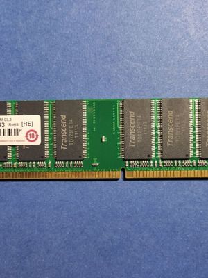 Μνήμη Transcend 1GB DDR 400MHz CL3 PC-3200