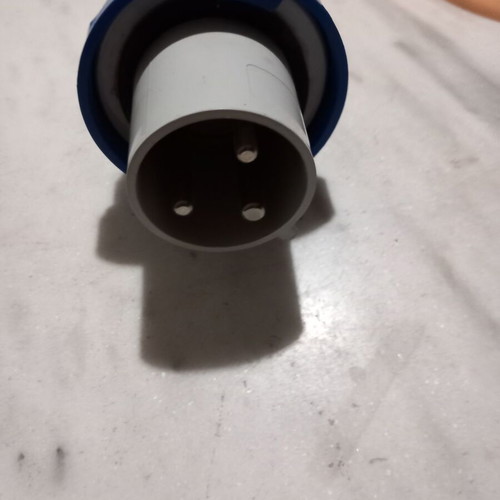 3-Pole Male Plug 63A IP67 Waterproof Like New