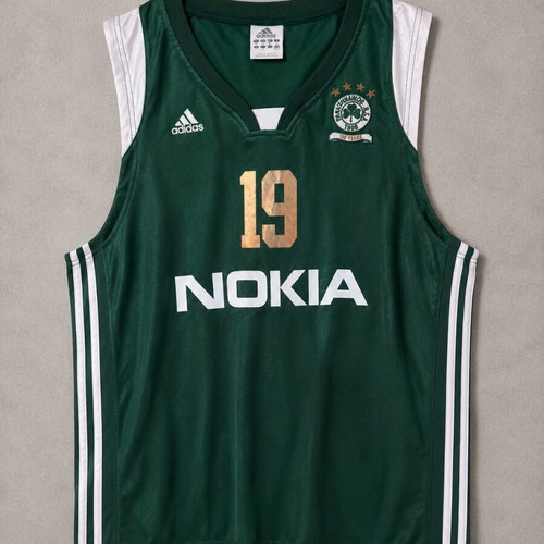 Panathinaikos BC Authentic Jersey Size XL 2007-2008 Season Like New