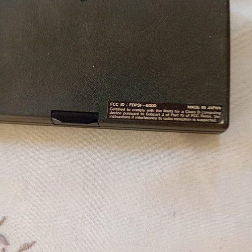 Casio Boss SF 8000 64kb Organiser like new, collectible 1989