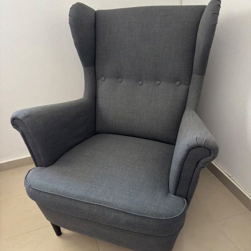 IKEA grey armchair