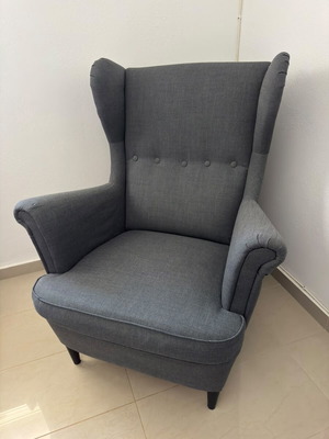 IKEA grey armchair