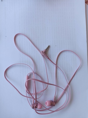 Hands free earbuds wired headset