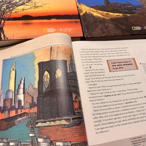 Professional English Set National Geographic EDGE like new, 4 volumes