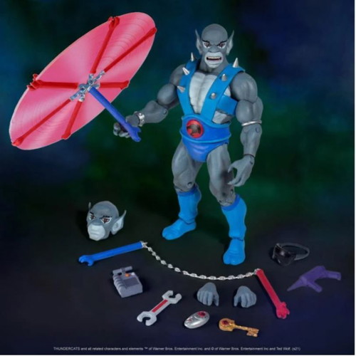 ThunderCats Ultimates! Panthro Figure with Panthro & Jackalman Booster Pack new