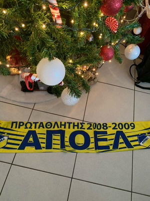 ΑΠΟΕΛ κασκόλ 2008 σαν καινούργιο