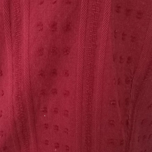 Women's shirt used, red, 100% cotton, size XL