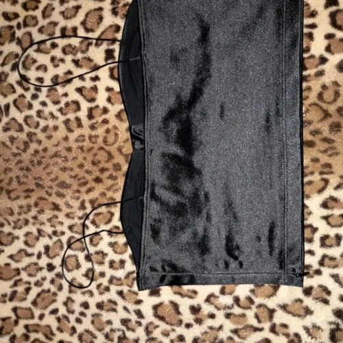 Bra top Bershka size M black new