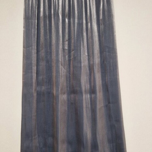 Med Gold Label pareo skirt new, iridescent silver, size S/M
