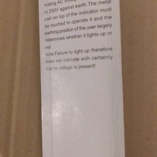 Voltage tester 100-250volt new