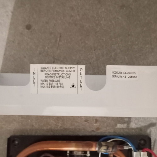Redring Power Steam 8,000 watt water heater like new