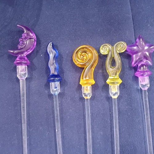Vintage cocktail set used with 12 spoons and 4 stirrers