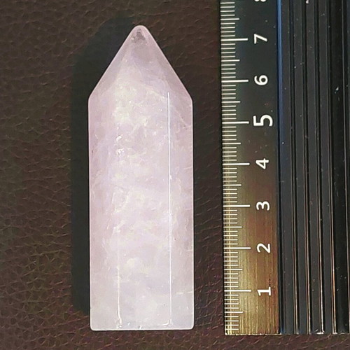 Rose Quartz Obelisk new, 60.5 g