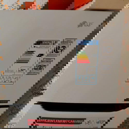 Ψυγείο δίπορτο καινούργιο inverter total no frost 165 λίτρα