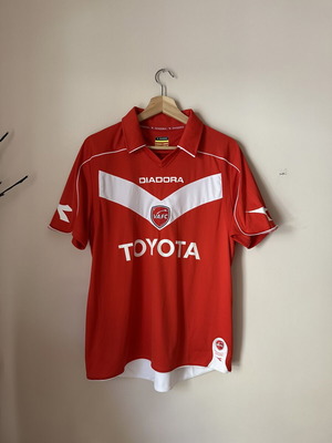 Valenciennes 2008/2009 home football jersey size L, like new