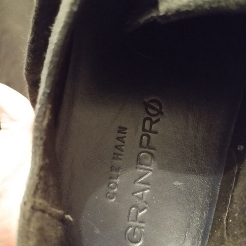 Cole Haan Suede Sneakers like new, black, size 42