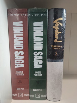 Vinland Saga και Vagabond manga καινούργια