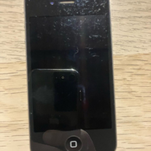 iPhone 4 used without back cover, battery, and charging cable