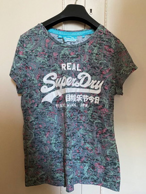 Μπλούζα Superdry μεταχειρισμένη, πολύχρωμη, μέγεθος XL