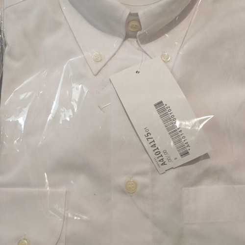 White shirts new, pack of 3, size large