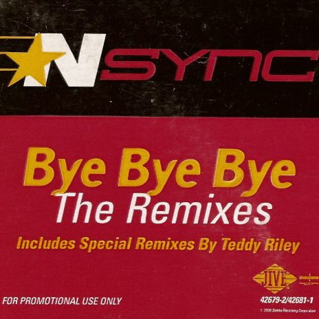 NSYNC Bye Bye Bye The Remixes vinyl record used