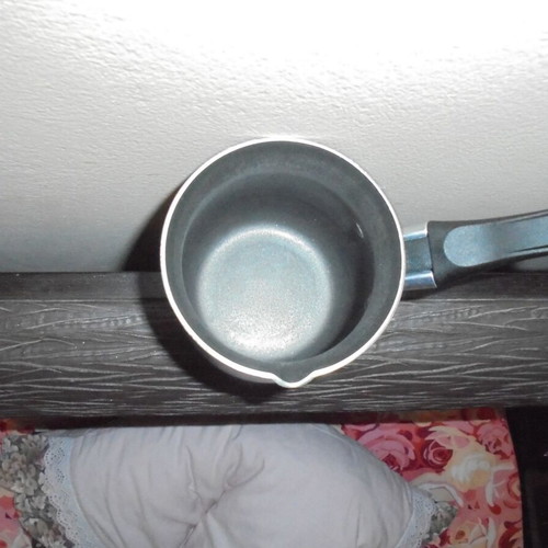 Aluminum briki used, 9 cm diameter