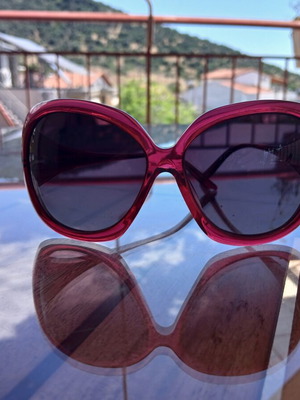 Baccarat Sunglasses like new, red, Y2K vintage