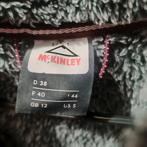 Mc Kinley women's sleeveless fur vest like new, gray, size M