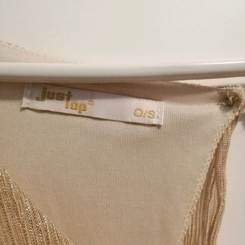 Gold dress one size new without label
