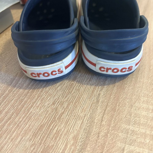 Crocs kids clogs used, dark blue size 27-28