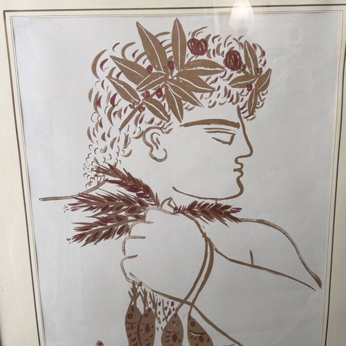 A. Fasianos Signed Poster like new