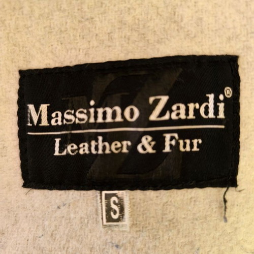 Massimo Zardi coat used with real fur and gift bag