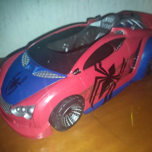 Spiderman toy car used