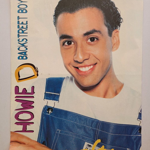 Katerina magazine poster with Howie D - Backstreet Boys used
