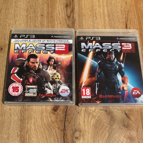 Mass Effect 2 & 3 PS3 used role-playing games