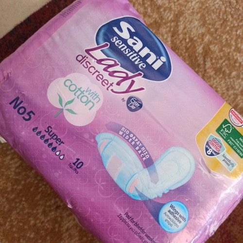 Lady Sani No5 incontinence pads new pack of 10