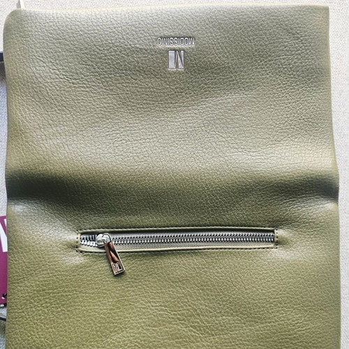 Modissimo crossbody bag new, olive vegan leather