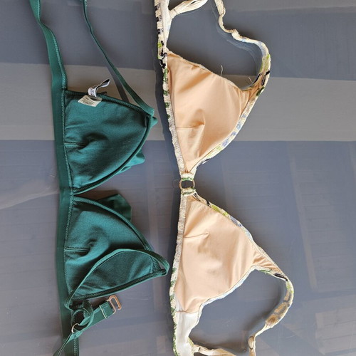 Oysho multicolor bikini top, S size