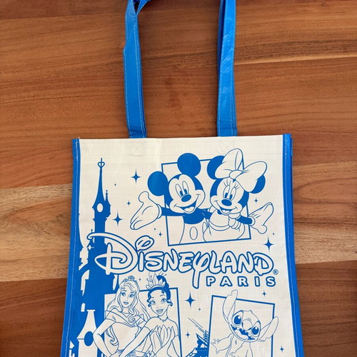 Disneyland Paris tote bag like new with Disney & Marvel characters