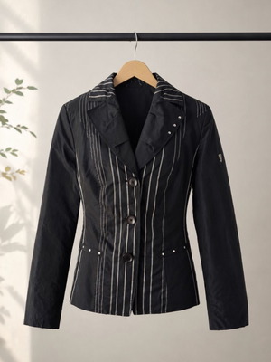 Lebek Barbara Lebek Jacket like new, windbreaker with pinstripes