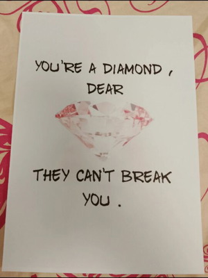 A4 Poster cardboard new
