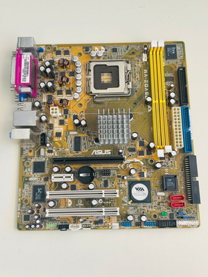 Asus P5VD2-VM μητρική μεταχειρισμένη, socket 775, VIA chipset