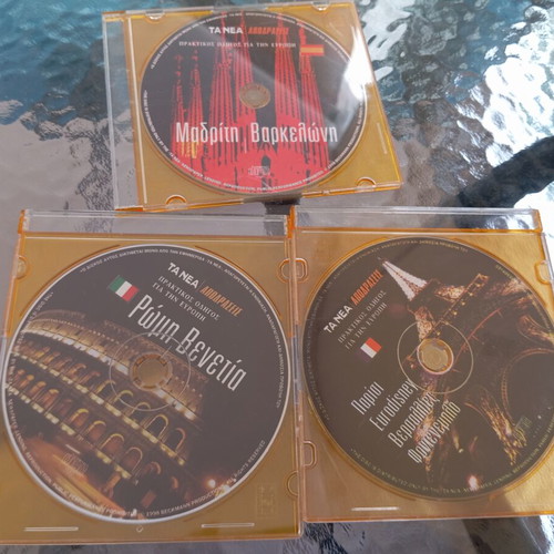 Travel Destinations DVD set like new, 3 discs
