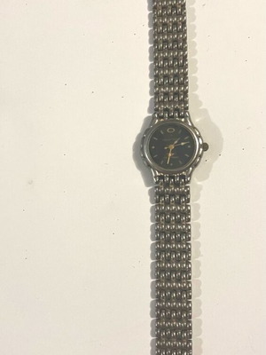 Charles Delon women's waterproof watch used, gold color