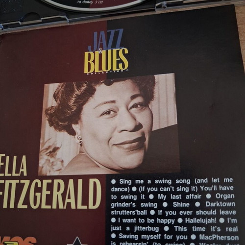 Ella Fitzgerald Jazz & Blues Collection CD like new with booklet