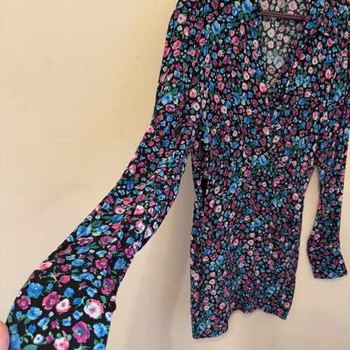Mini floral dress Zara new multicolor