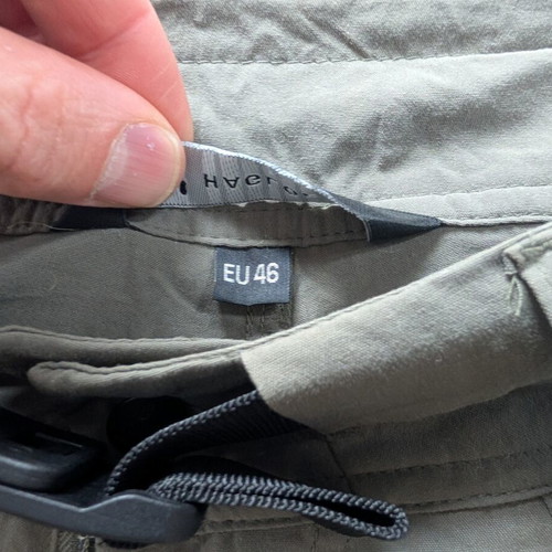 Haglöfs tracking shorts size 46/S like new, gray